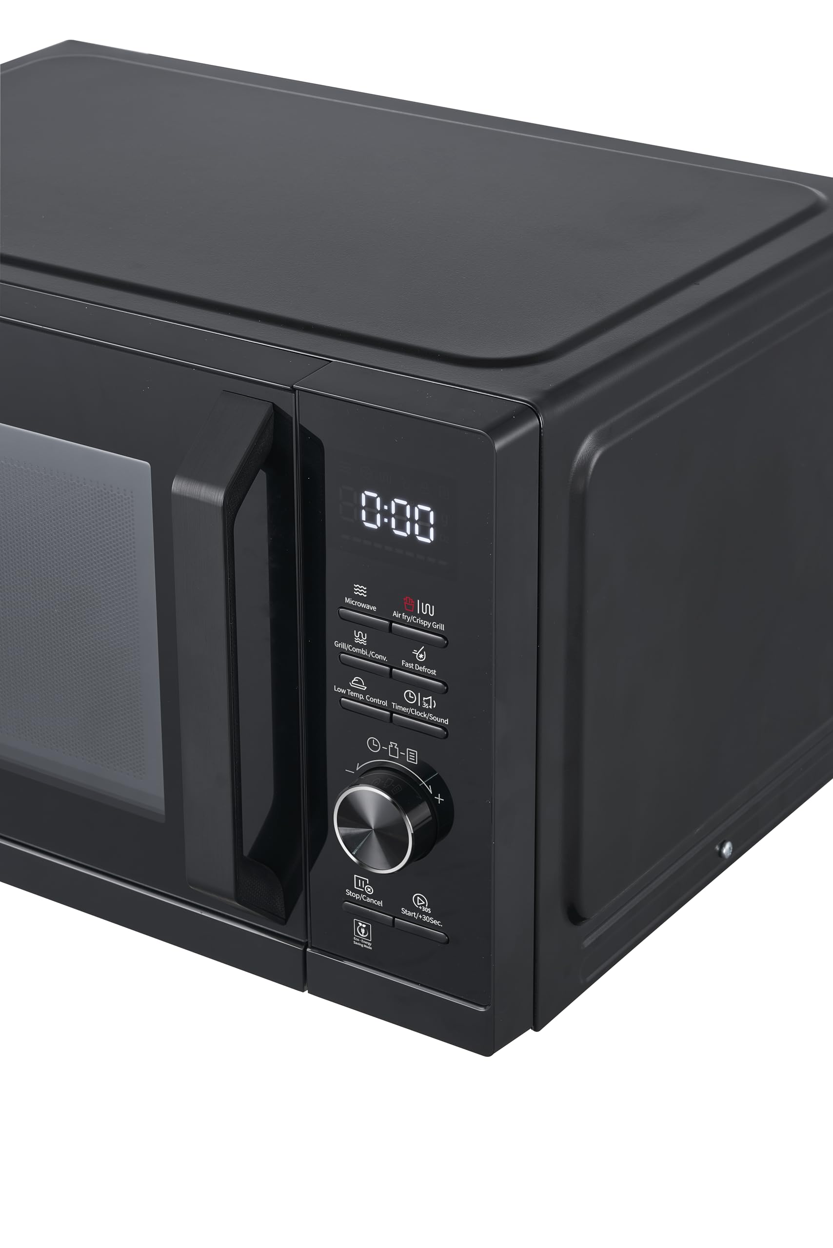 Sharp Microondas Airfry 5 en 1 RCA271TB 900 W, parrilla de 1000 W, aire caliente y función AirFry, convección 2100 W, 27 l, 28 descongelación automática, descongelación controlada por peso y tiempo