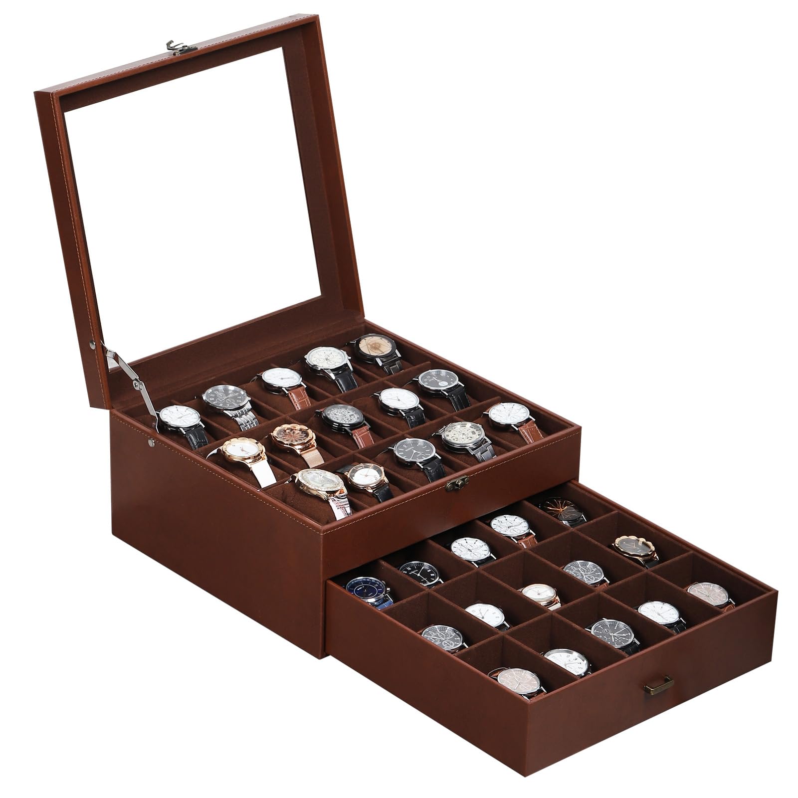 Photo 1 of AUTOARK 30-Slot Watch Box Organizer