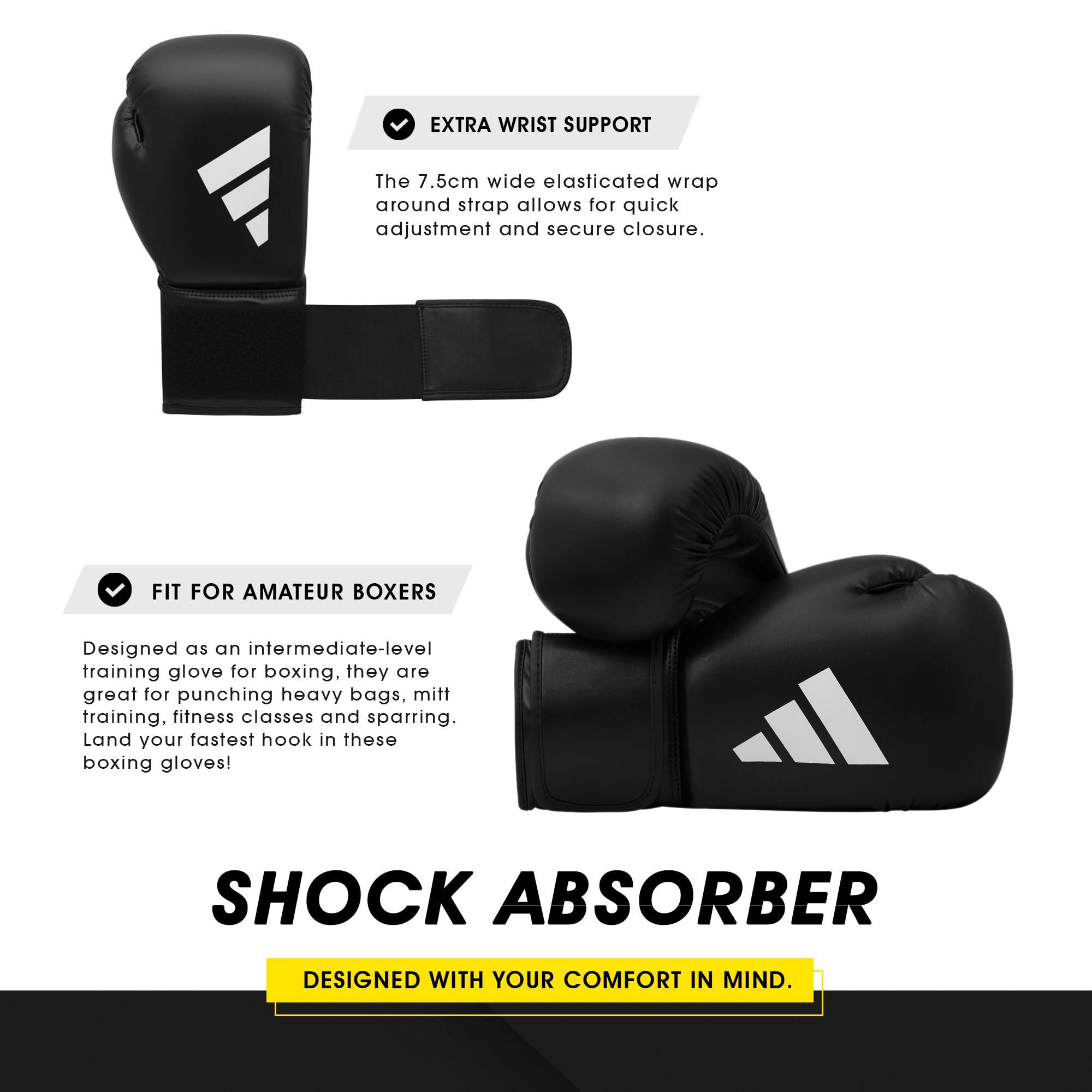 Adidas Speed 50 ADISBG50 Guantoni da Boxe per Arti Marziali