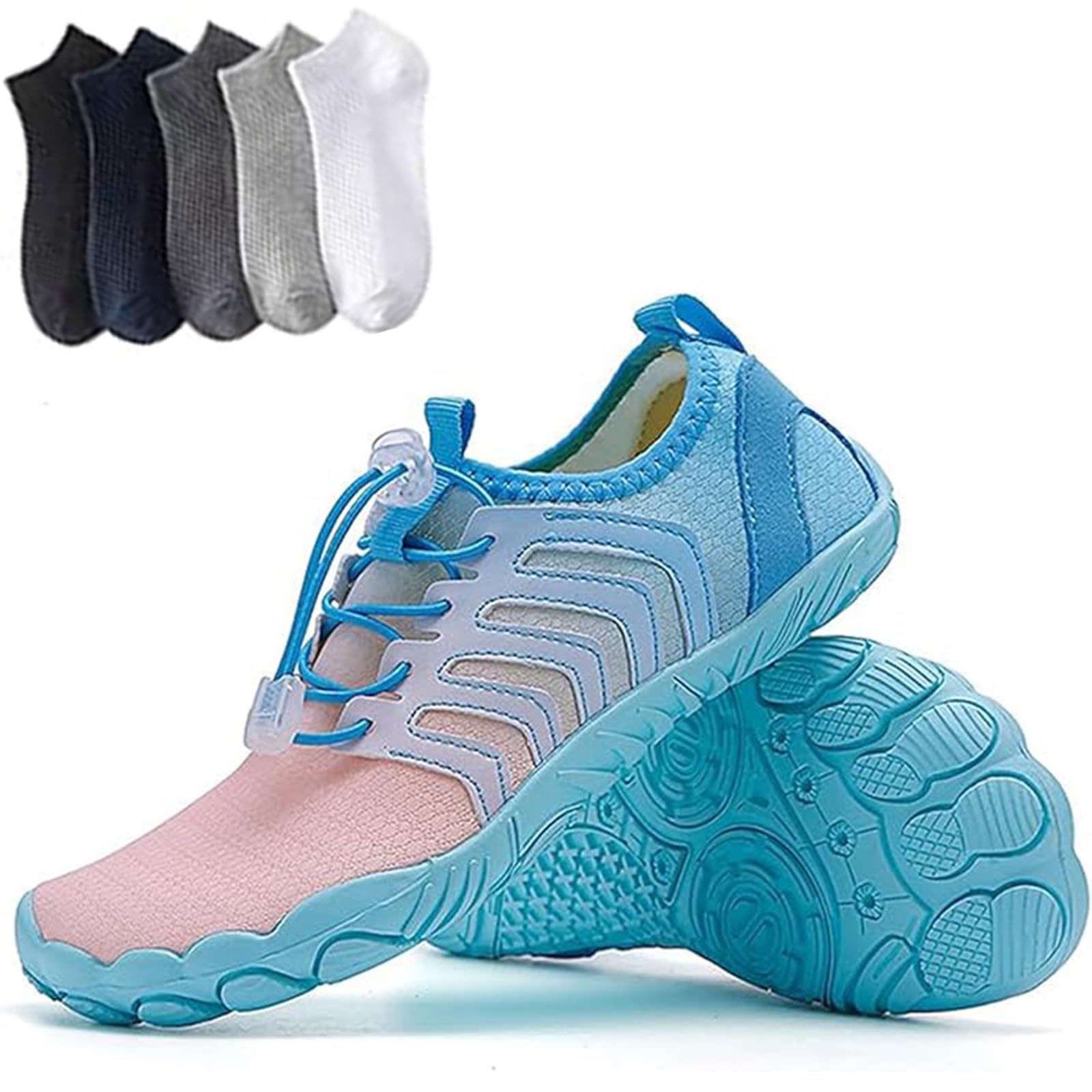 Hiking Womens Men, Pro Barefoot Shoes with Wide Toe Box, Healthy and Non-Slip Breathable Barefoot Shoes — view 27