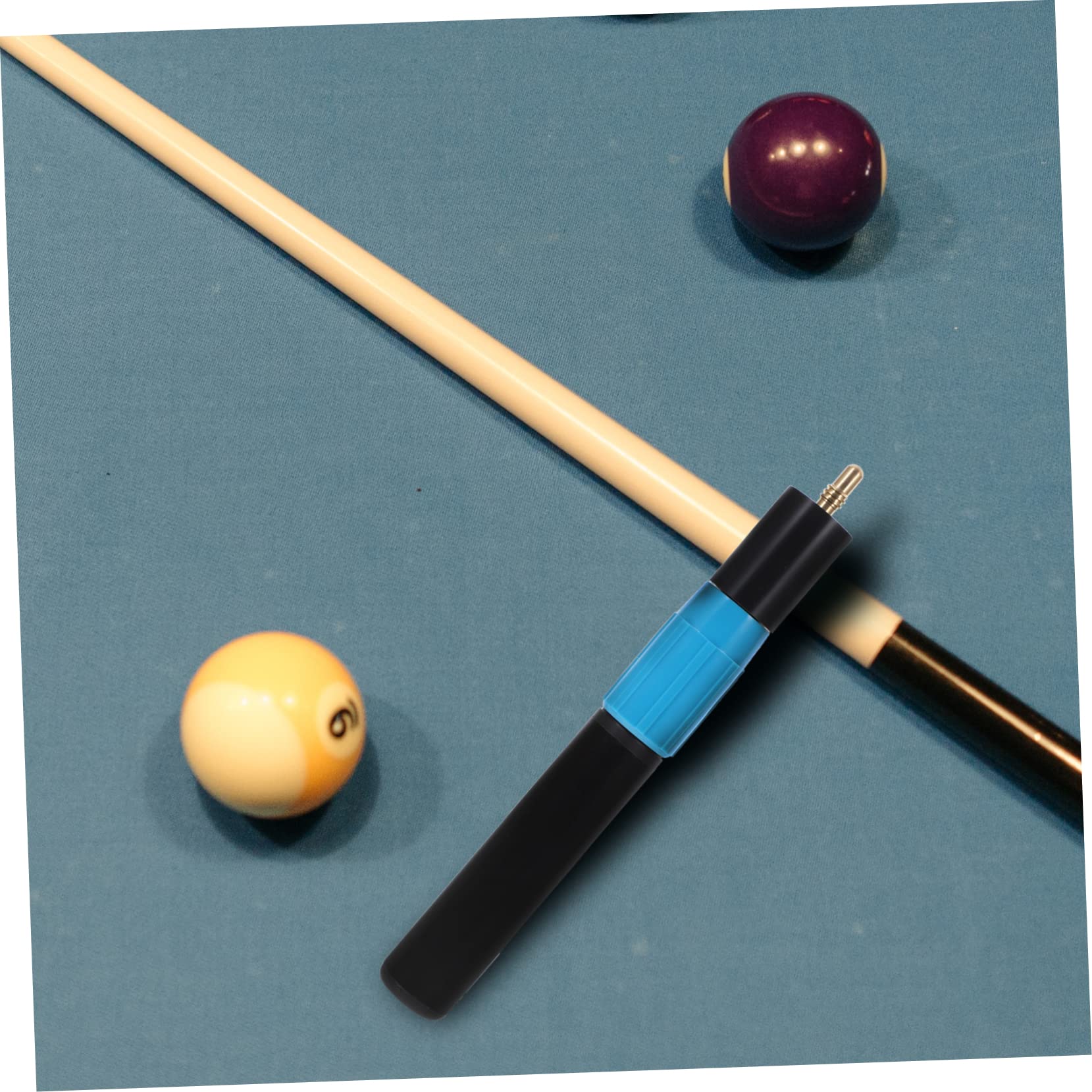 HANABASS Rallonge De Queue De Billard Poignée D'extension De Billard Boules De Billard Tige D'extension De Queue Rallonge De Billard Télescopique Accessoires De Billard Plastique