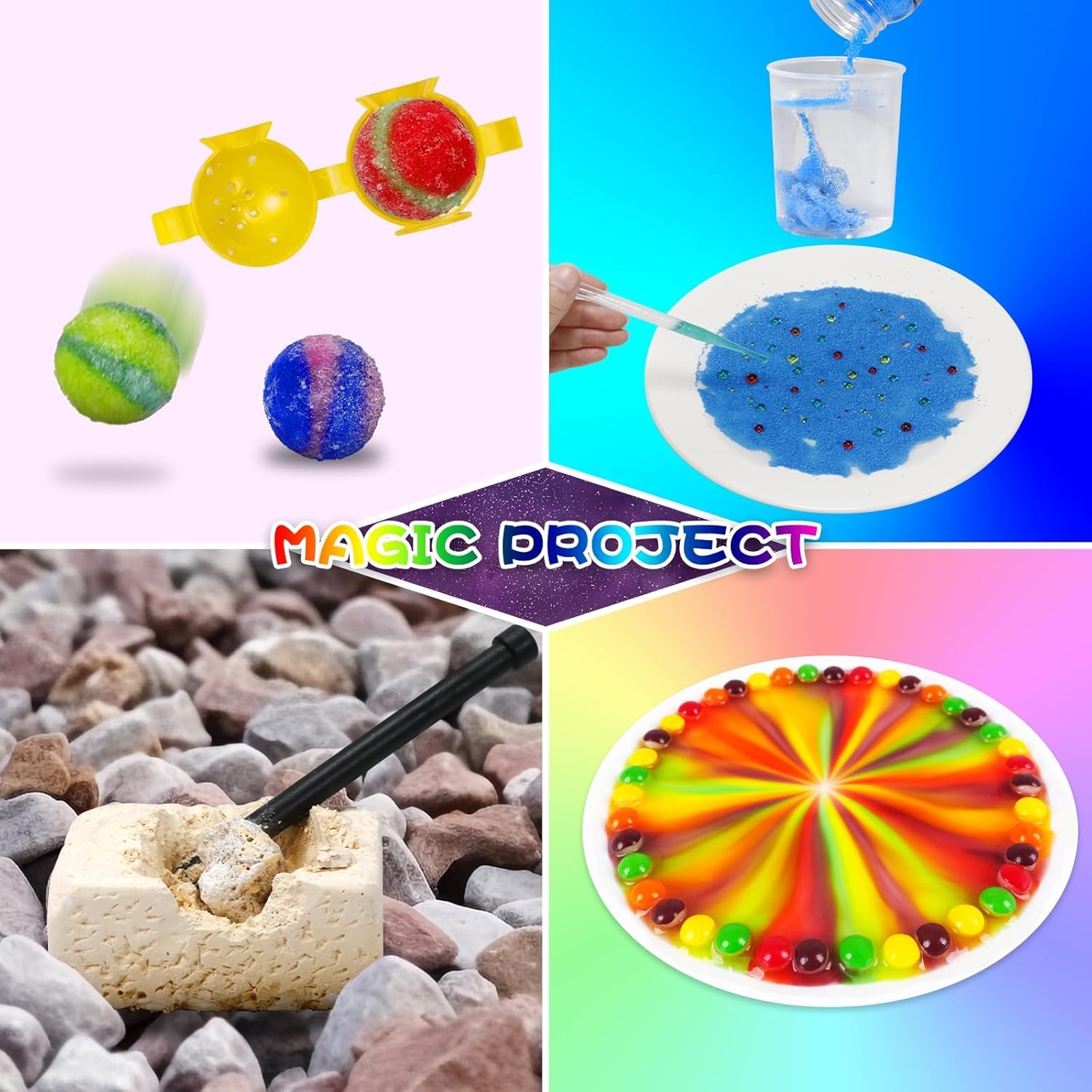 pozemu Science Advent Calendar 2025 Science Experiment 24 Days Christmas Countdown Calendar for Kids