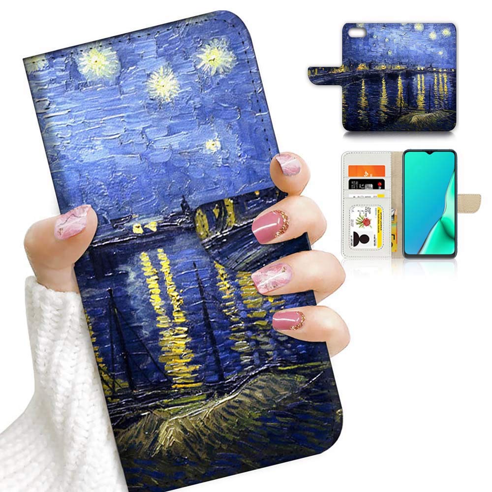 True Love Jewellery Pty Ltd iPod 7 & 6 Flip Wallet Case Cover, A23025 Van Gogh Starry Night on Rhone 23025
