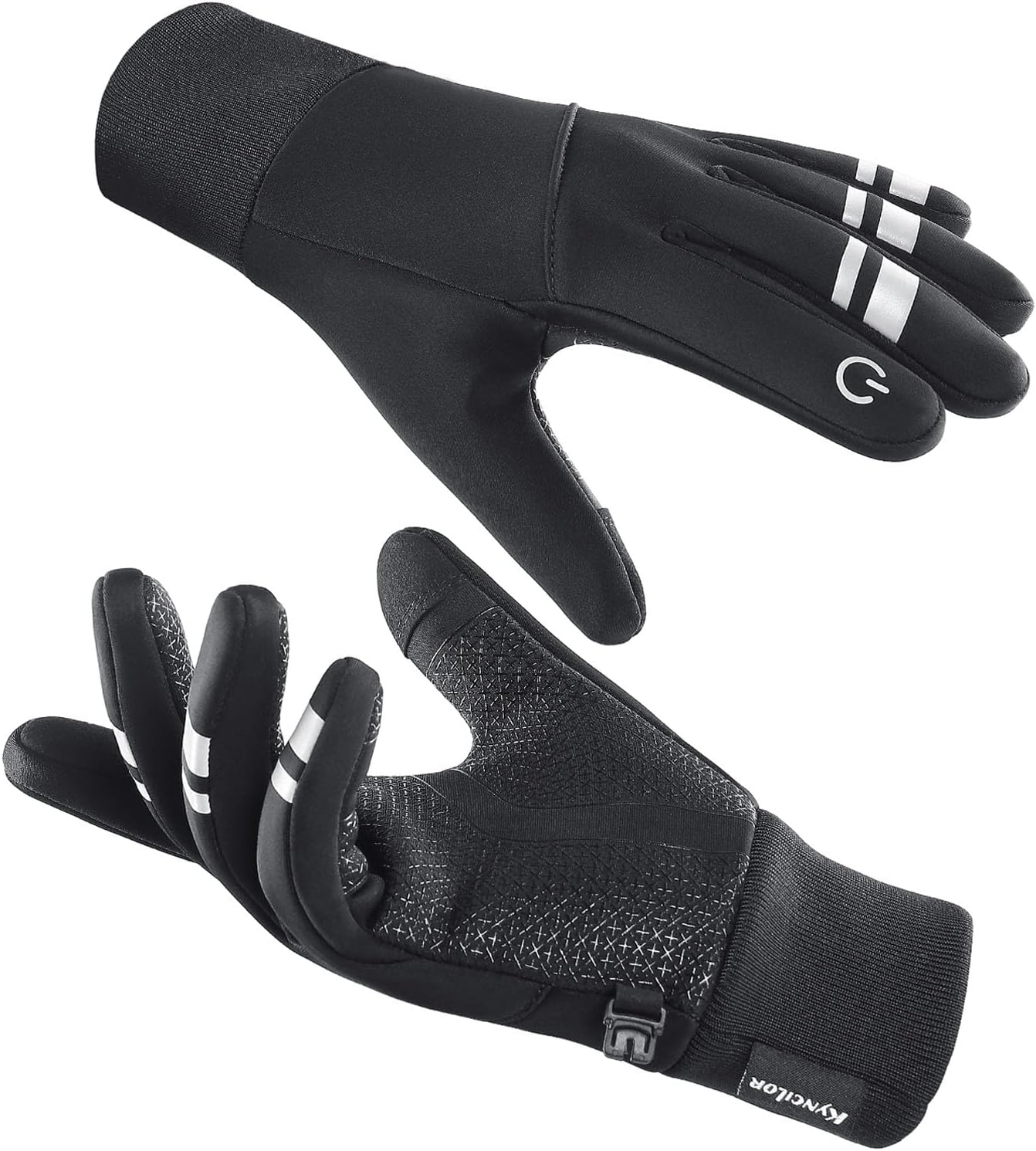 Winter Warm Gloves, Thin Windproof Waterproof Therma Non-Slip Palm, Flexible Touch Screen Finger for Men Women Cold Weather Cycling, Driving, Hiking, Walks, Running, Snow, Football, Daily Work Winter Warm Gloves, Thin Windproof Waterproof Therma Non-Slip Palm, Flexible Touch Screen Finger for Men Women Cold Weather Cycling, Driving, Hiking, Walks, Running, Snow, Football, Daily Work