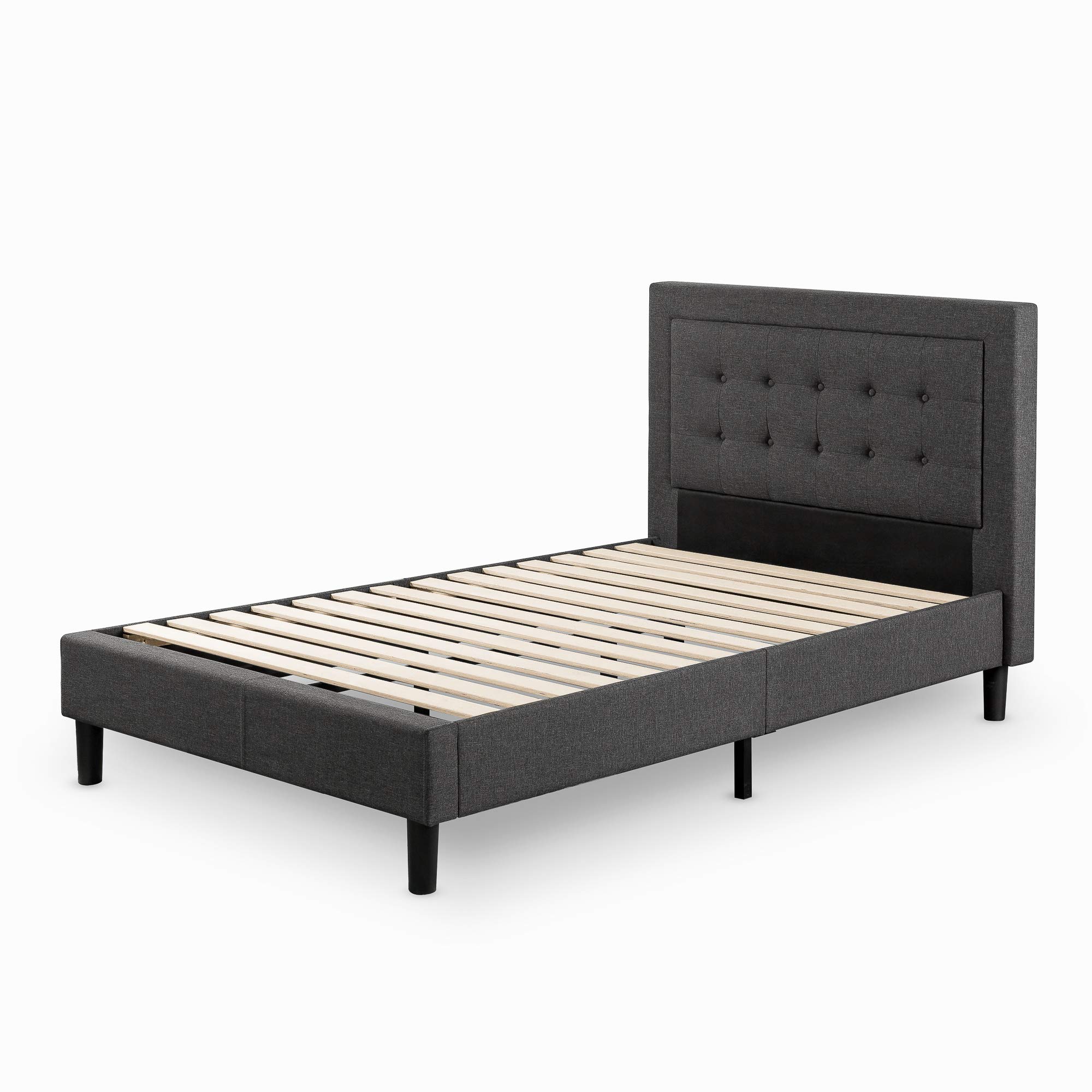 Amazon｜ZINUS 布張り ベッドフレーム セミダブル Dachelle  