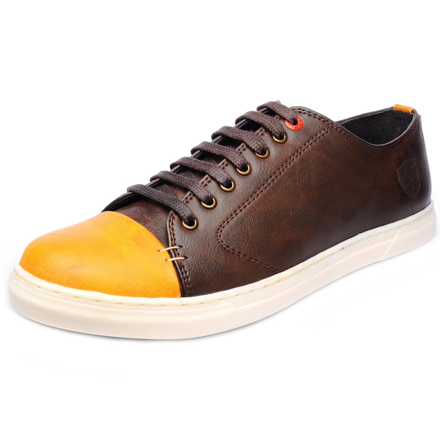 BCK By Buckaroo NORRIS-Coffee Men's PU Sneakers-40 EU / 6 US Men