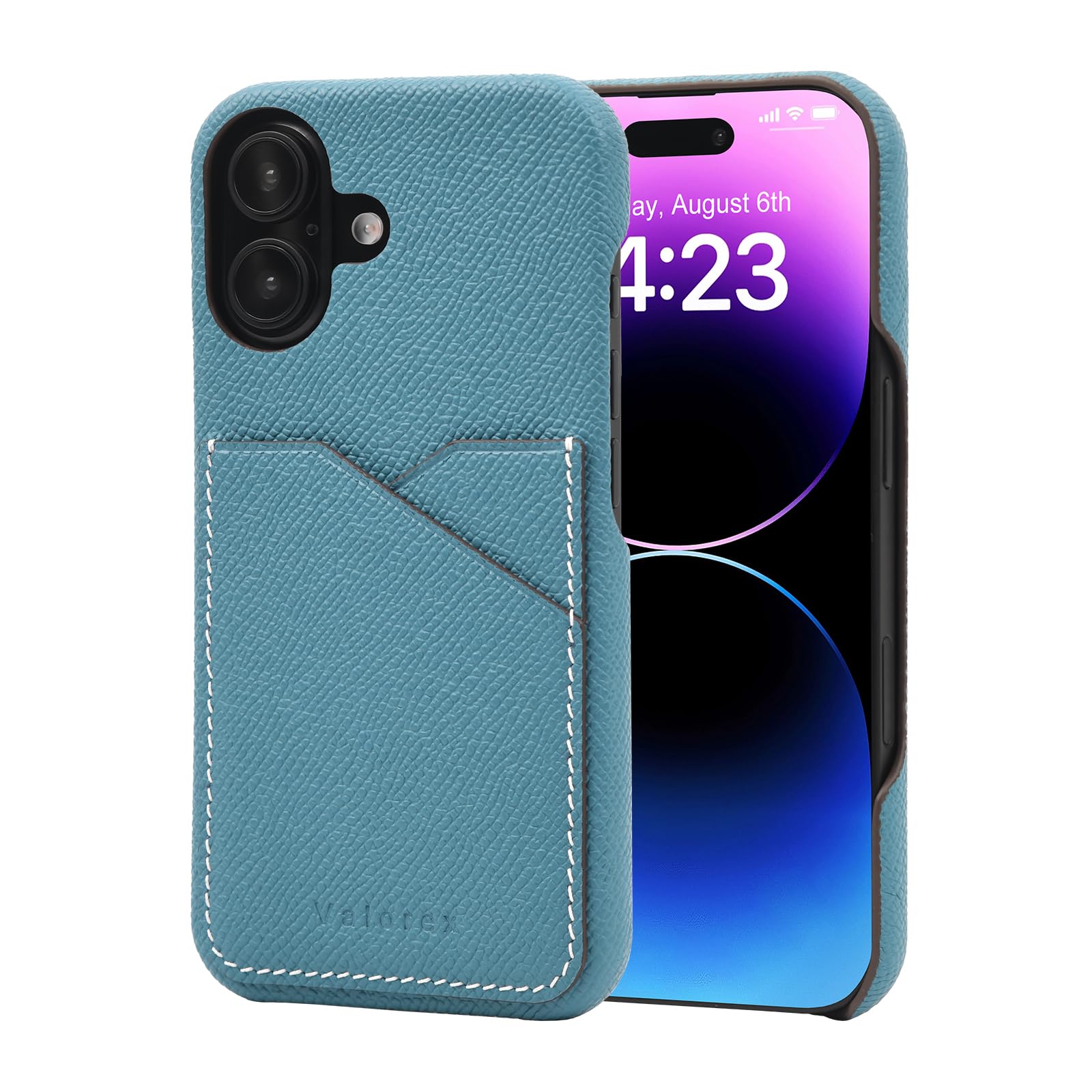 Amazon.co.jp: Valorex iPhone16 スマホケース 本革ケース