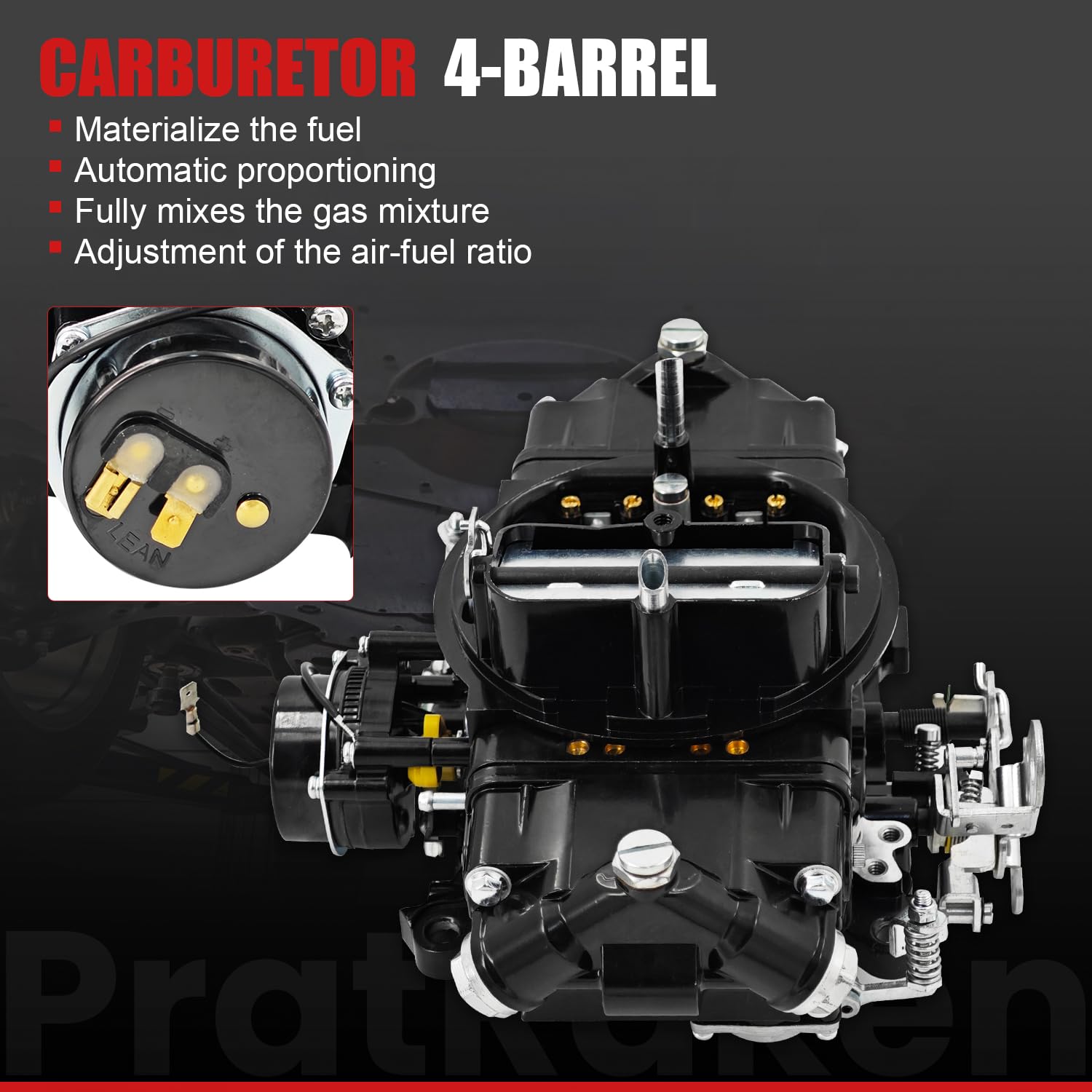 Holley Carburetor Brawler 750 CFM Street Carburetor Mechanical Secondary / Electric 650 Cfm Carburetor 4 Barrel