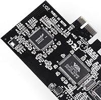 Vista 9 de Tarjeta controladora PCI E PCI Express FireWire 1394a IEEE 1394 con cable Firewire 800Mbps Tarjeta de captura de imagen