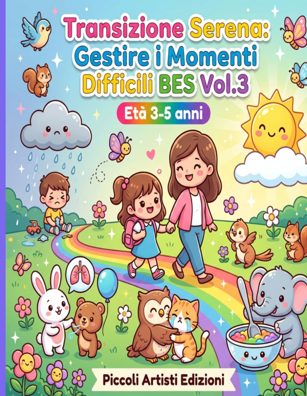 Transizione Serena: Gestire i Momenti Difficili BES Vol.3: Attività Kawaii per Gestire Crisi, Emozioni Intense e Comportamenti Difficili BES — 3-5 Anni