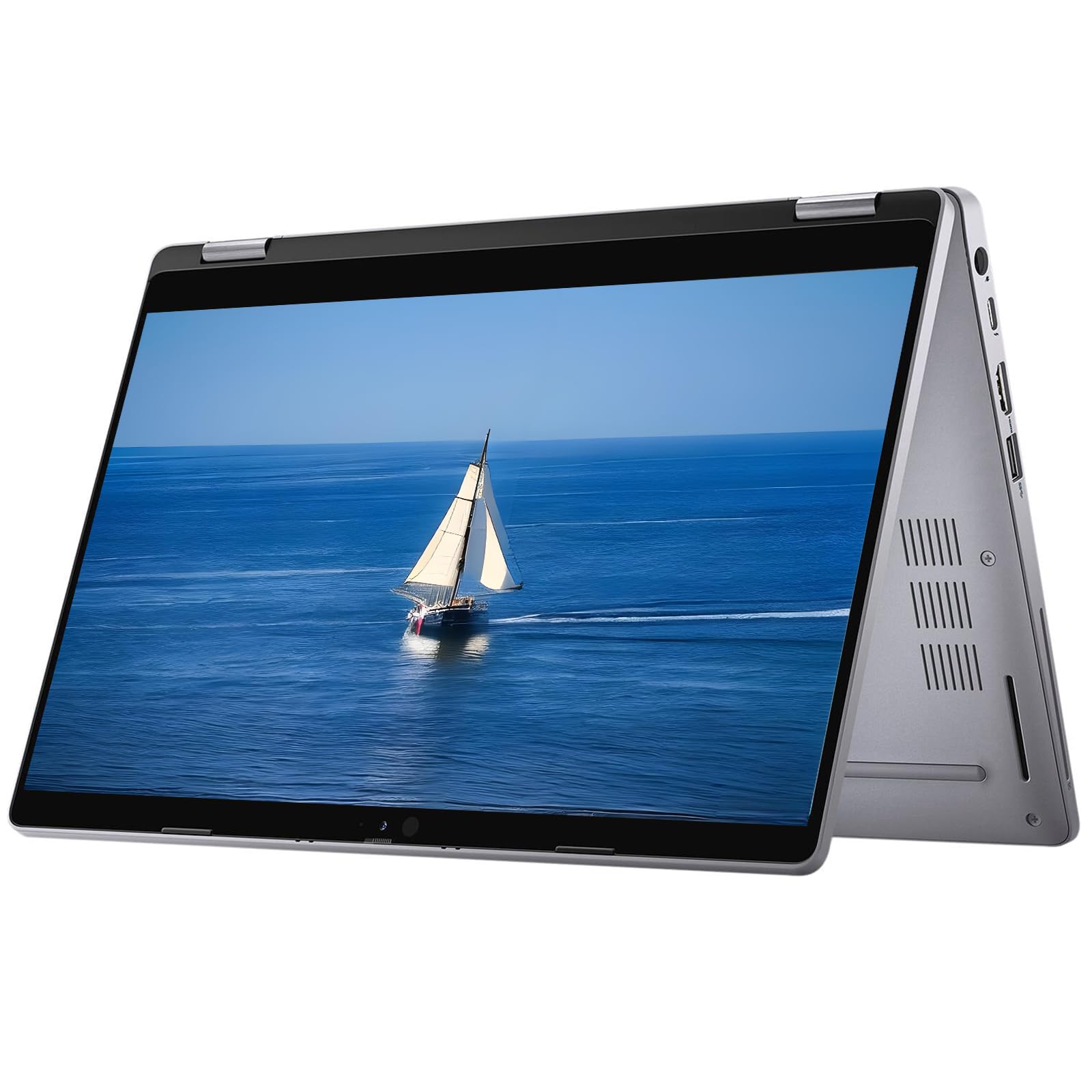 Dell Latitude 5310 Ordinateur portable professionnel 2 en 1 Écran tactile 13,3" FHD (1920 x 1080), Intel Core i7-10410U, 16 Go de RAM, SSD 512 Go, clavier QWERTY américain, Windows 11 Pro