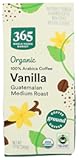 365 by Whole Foods Market, Organic Vanilla Guatemalan Medium Roast Ground Coffee, 12 Ounce