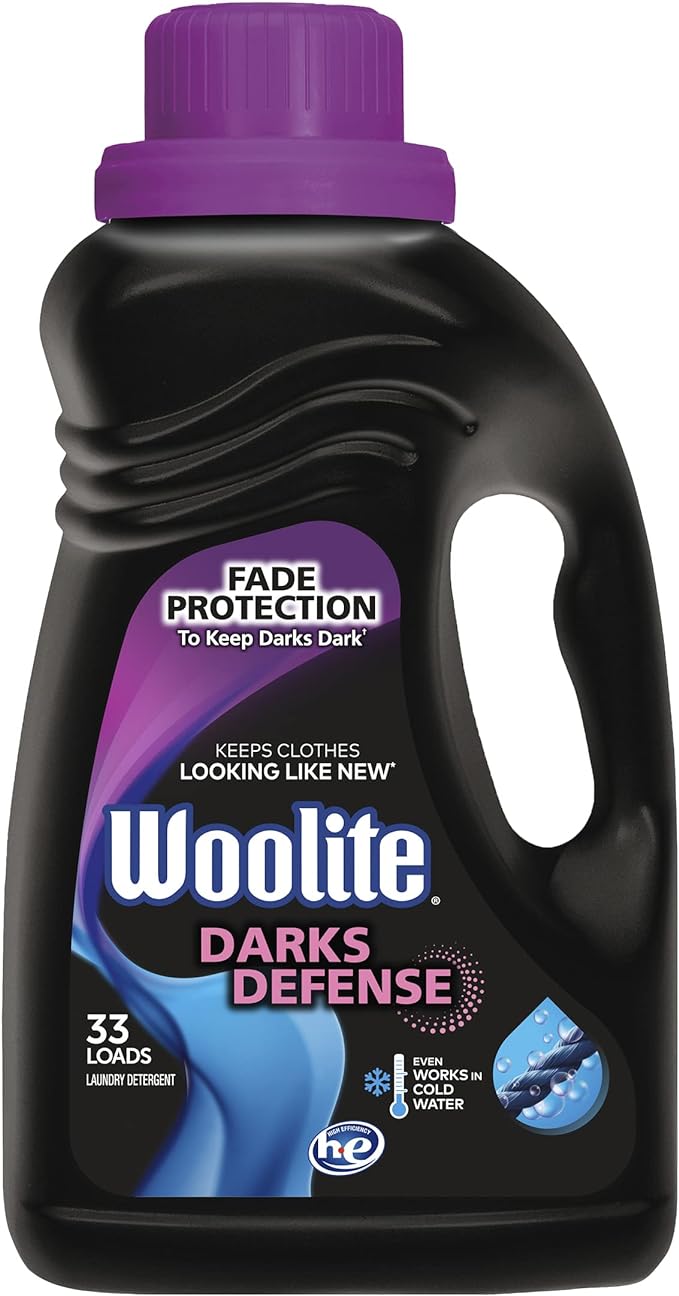 Woolite Darks Defense Liquid Laundry Detergent, 33 Loads