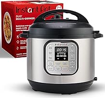 Instant Pot Duo 7-in-1 Mini Electric Pressure Cooker, Slow Rice Cooker, Steamer, Saut , Yogurt Maker, Warmer & Sterilizer, Includes Free App with over 1900 Recipes, Stainless Steel, 3 Quart