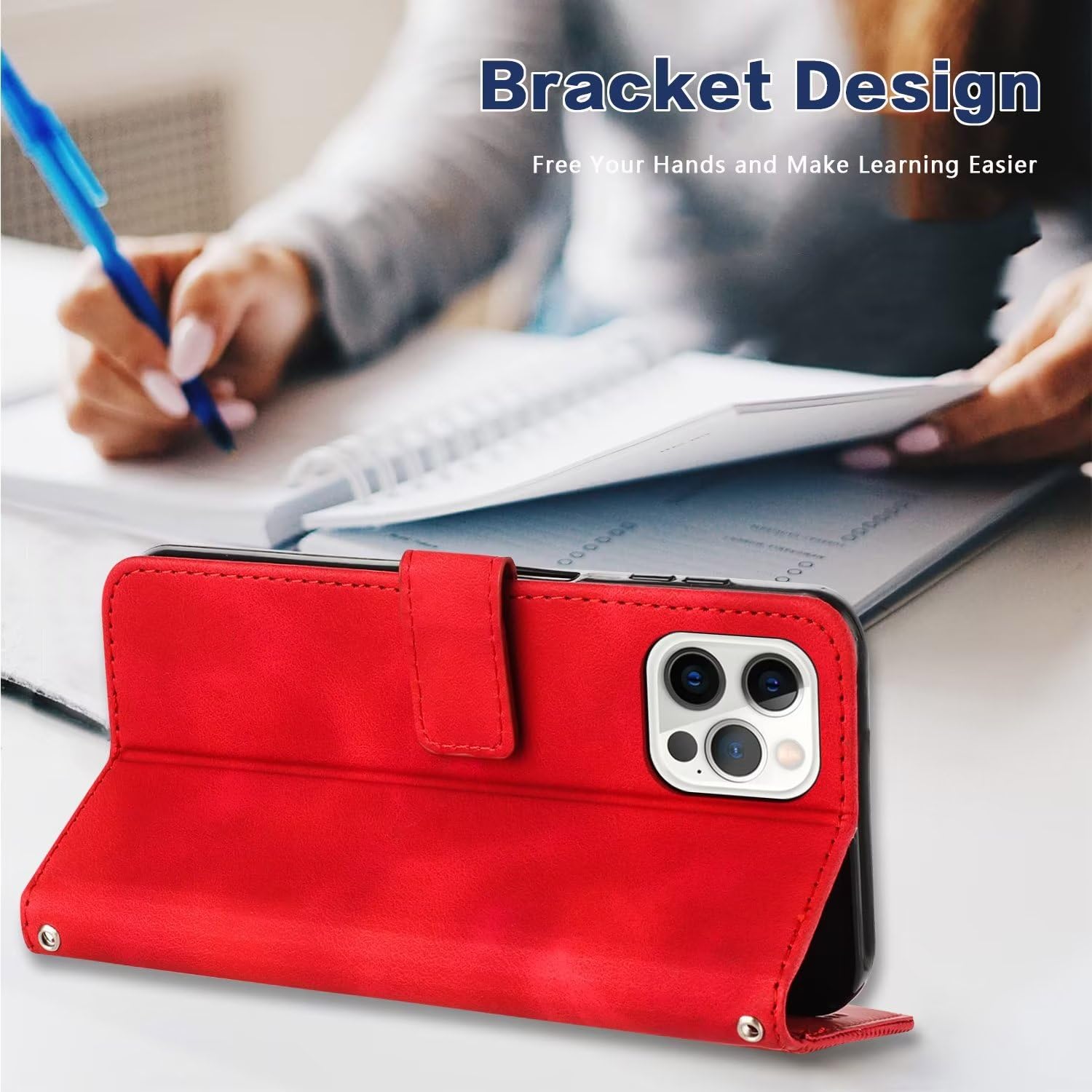 Cover-Discount Sony Xperia 10 IV - Custodia Stand Flip Cover Rossa Sony Xperia 10 Iv Cover Smartphone 21913289