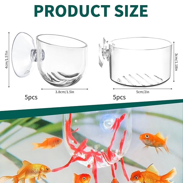 Foto 2 de 7 de 10 Soportes para Plantas de Acuario con Ventosa, Decoración de Acuario