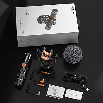 Amazon.com: COMICA VM10 PRO Universal Shotgun Microphone for