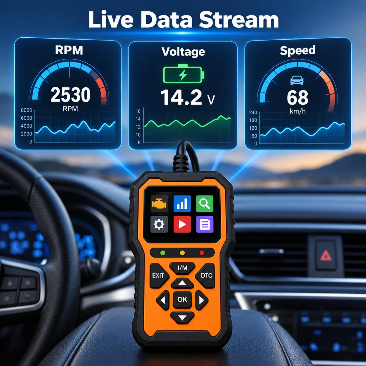 Scanner Diagnostico OBD2 per Beetle Convertible 2013–2019