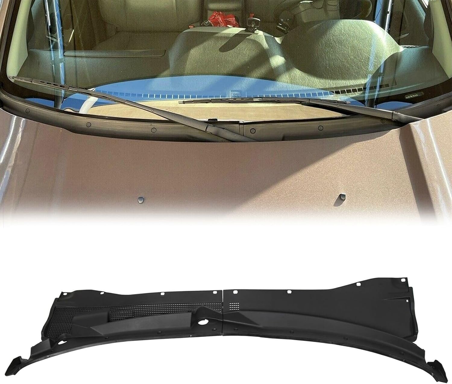 Front Windshield Wiper Cowl Cover Fit for Ford Escape 2001-2007 Mercury Mariner 2005-2007 YL8Z78022A68AAA YL8Z78022A69AAA
