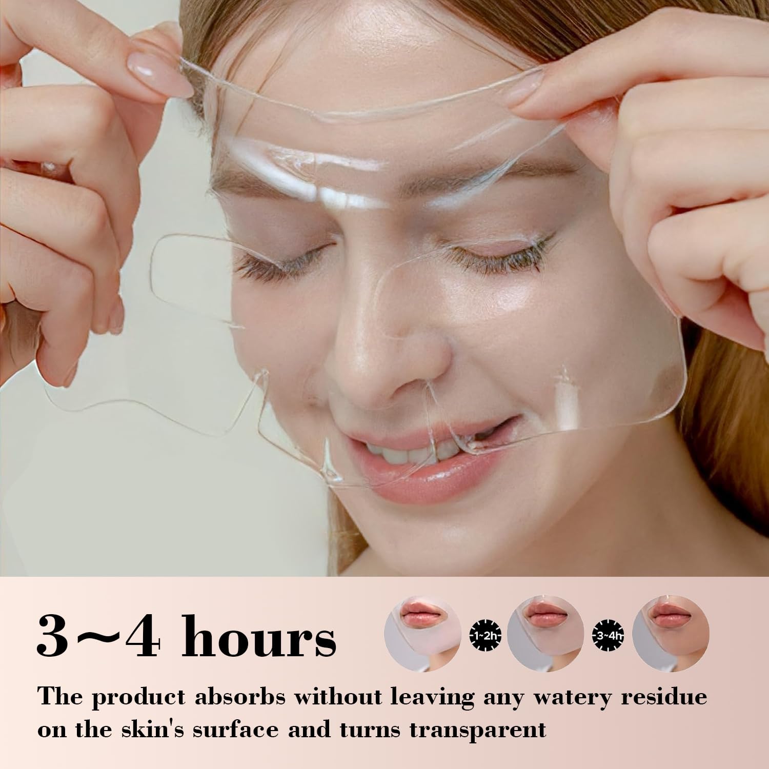 Mascarillas faciales de colágeno orgánico (5 unidades) hidratantes, hidratantes y aclaradoras para una piel radiante. Máscaras antiedad para todo tipo de pieles