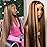 Healthair Ombre Lace Front Wigs Human hair Highlight 4/27 Honey Blonde Lace Front Wig 180% Density Straight Human Hair Wig 13x4 HD Transparent Lace Wigs for Black Women (4/27, 20inch)