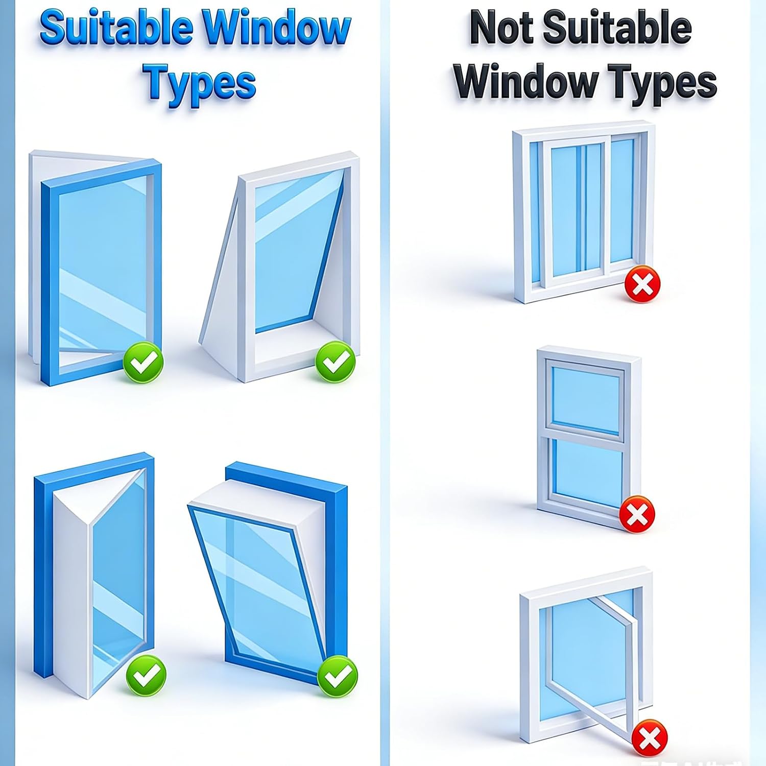 157" Universal Window Seal Kit for Portable Air Conditioner & Tumble Dryer – Heavy-Duty Oxford Fabric Cover with Zipper & Adhesive Fastener, Full Airtight Sealing, Easy No-Drill Installation