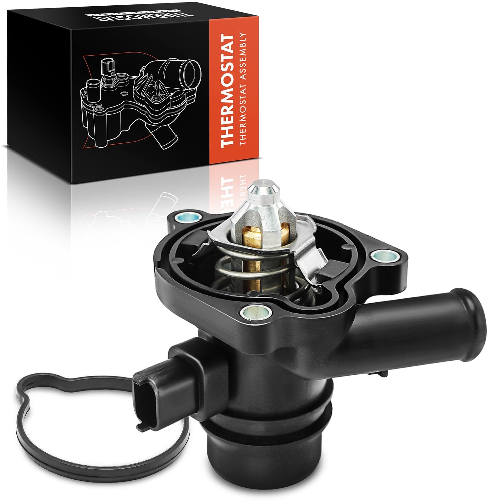 Alloggiamento Termostato Refrigerante Motore Per Vauxhall Opel Astra H