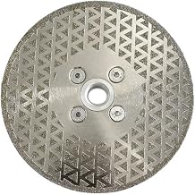HEAGER Grinding Discs,Grinding Wheel,Angle Grinder, 1pc Electroplated Diamond Cutting Grinding Disc Saw Blades Single Side Coated Diamond Wheel with M14 Or 5/8-11 Flange115mm 5 8 11 Flange
