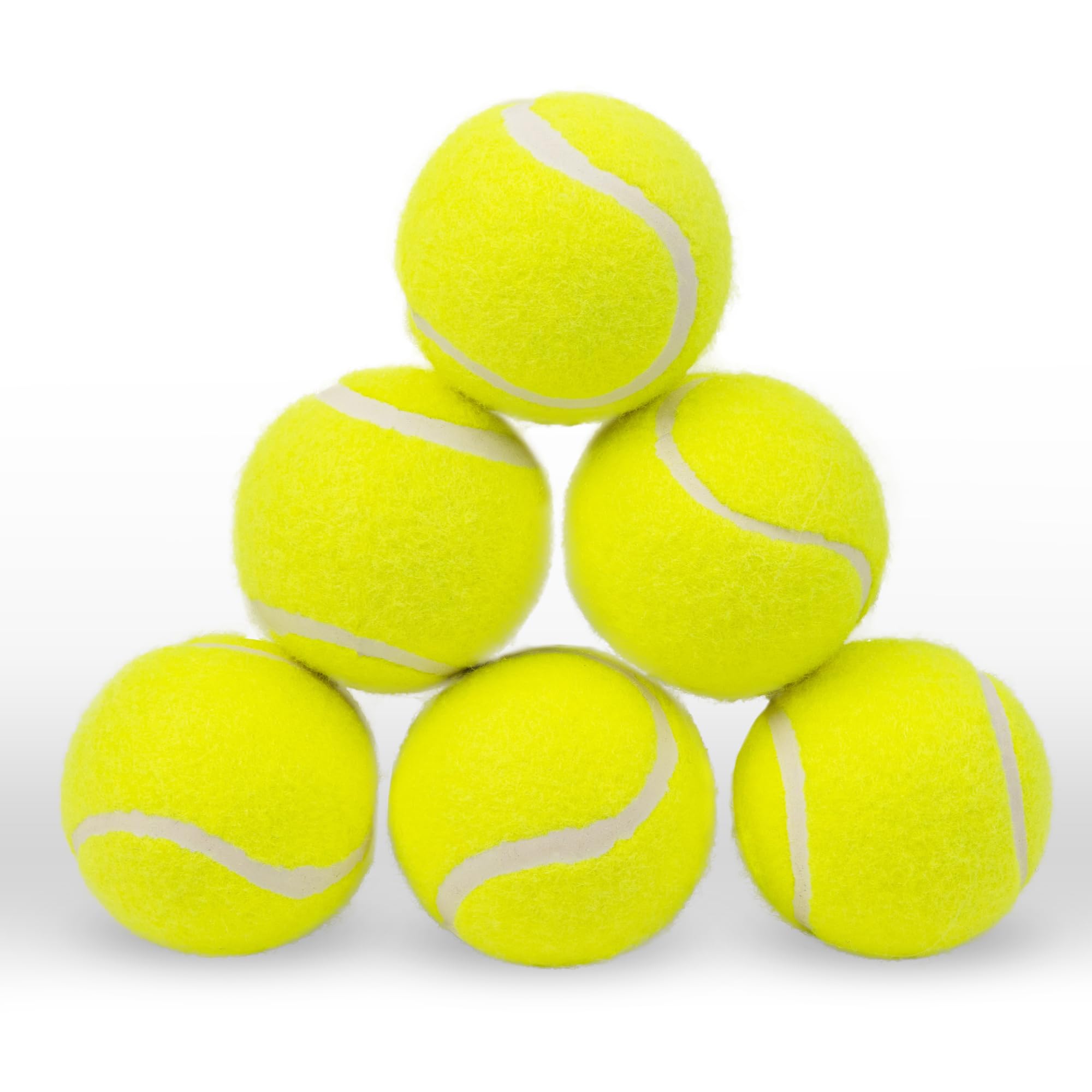 Pet Prime Dog Toy Tennis Ball 6 Pcak 2.5 Inch for Max Automatic Ball Lanucher Interactive Pet Balls for Exercise Training Play Fetch