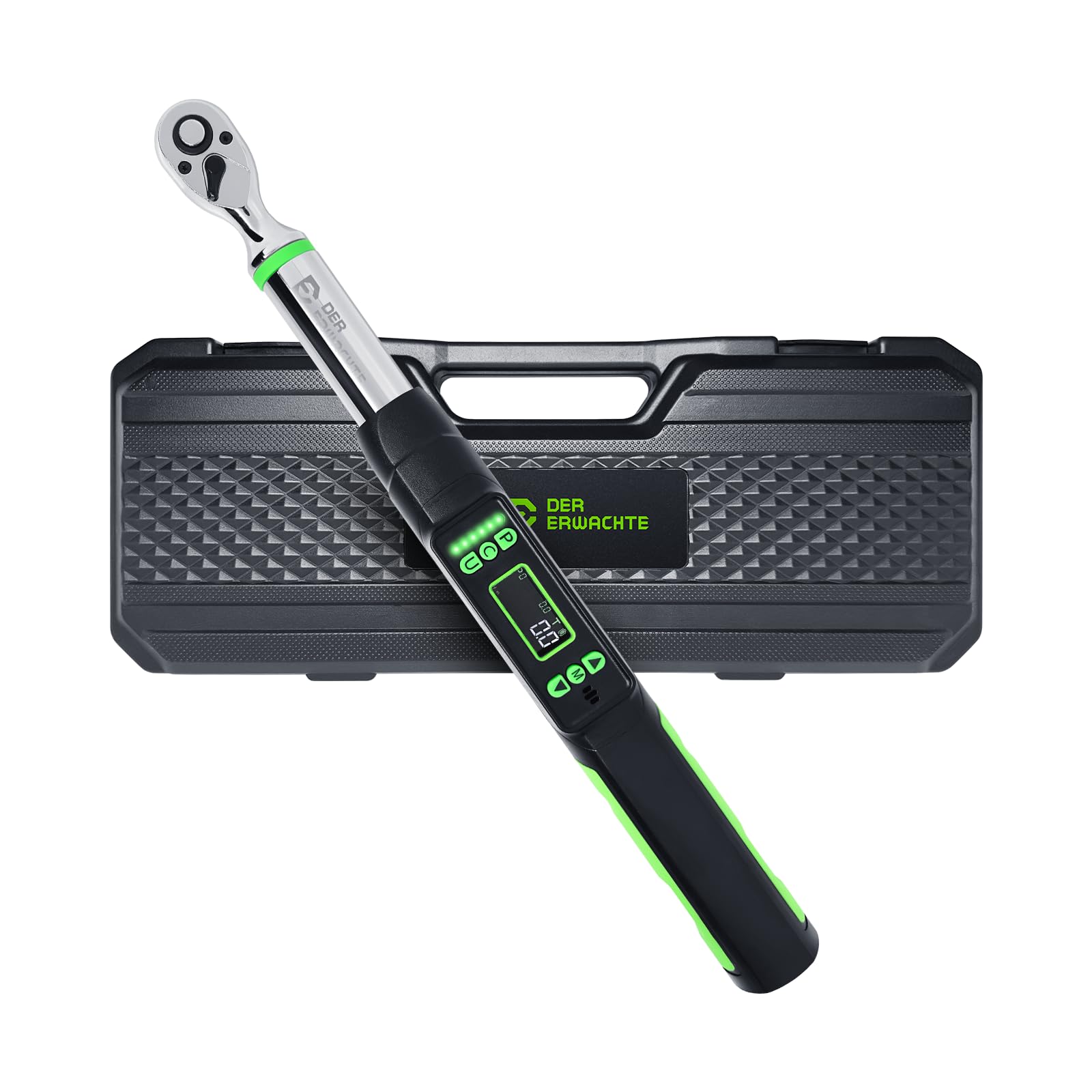 Llave dinamométrica digital de 3/8 con valor preestablecido 1.5-99.5