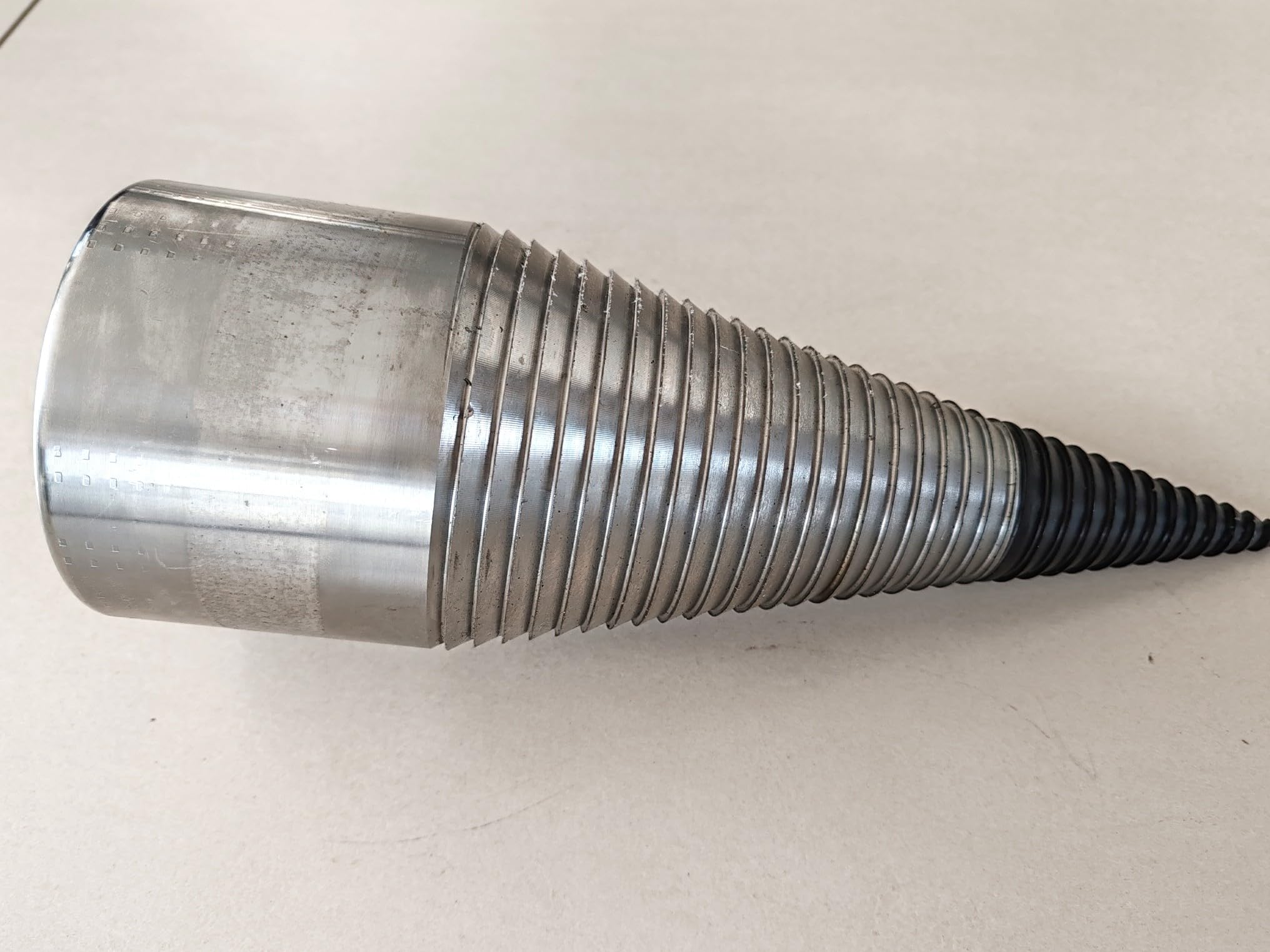 Spacavelli Spacagiunti Trapano conico Spacavelli 80mm con NUT punta intercambiabile/diverse prese (fori) (presa 38mm con NUT 10mm)