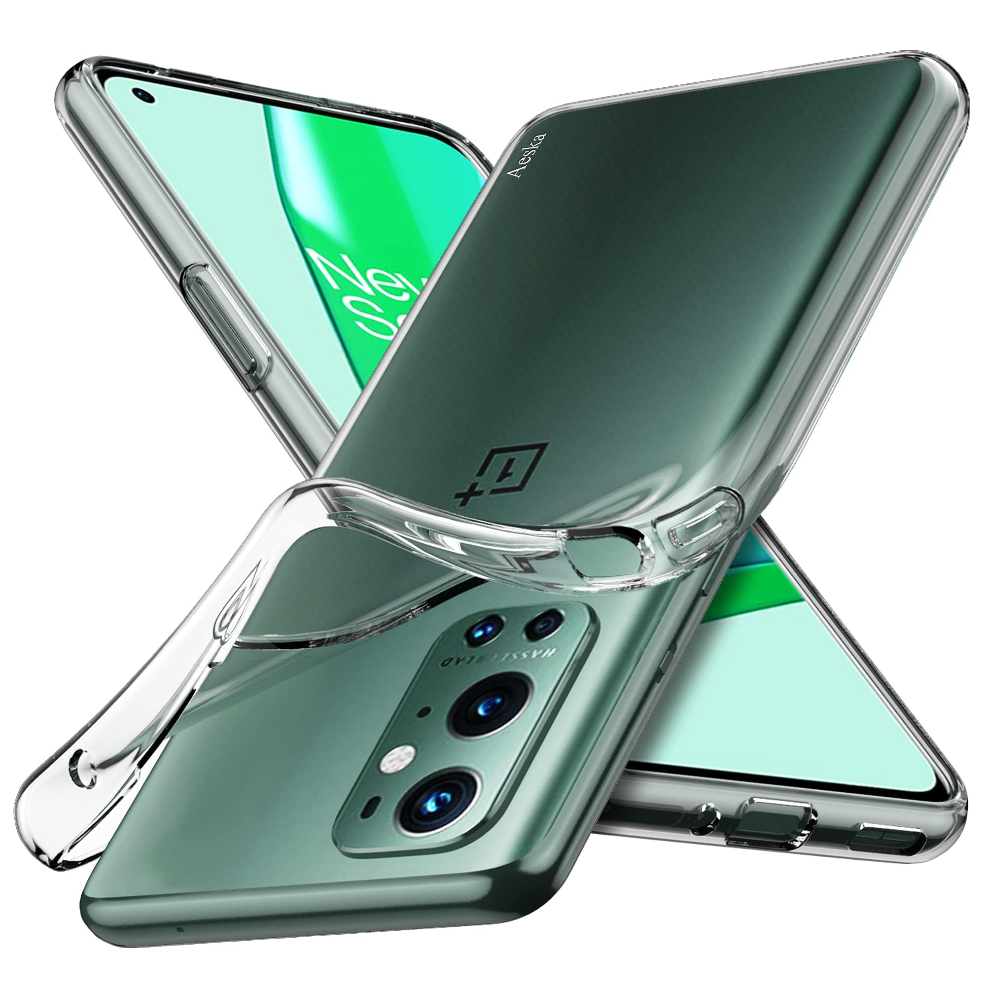 Moex Aero Custodia Silicone Trasparente Per OnePlus Nord 2 5G: Ultra Sottile E Antiurto - 2