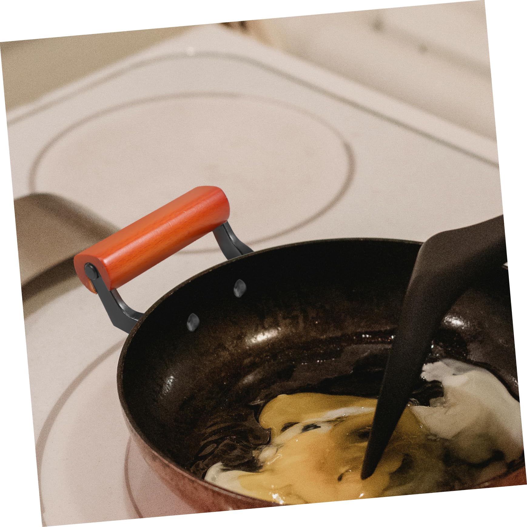 SOLUSTRE 5 Sätze Ersatzgriff Für Töpfe Rutschfester Scald Griff Für Dampftöpfe Und Kochgeschirr Hitzebeständig Aus Stabiler Aluminium Und Konstruktion 2 Stücke * 5