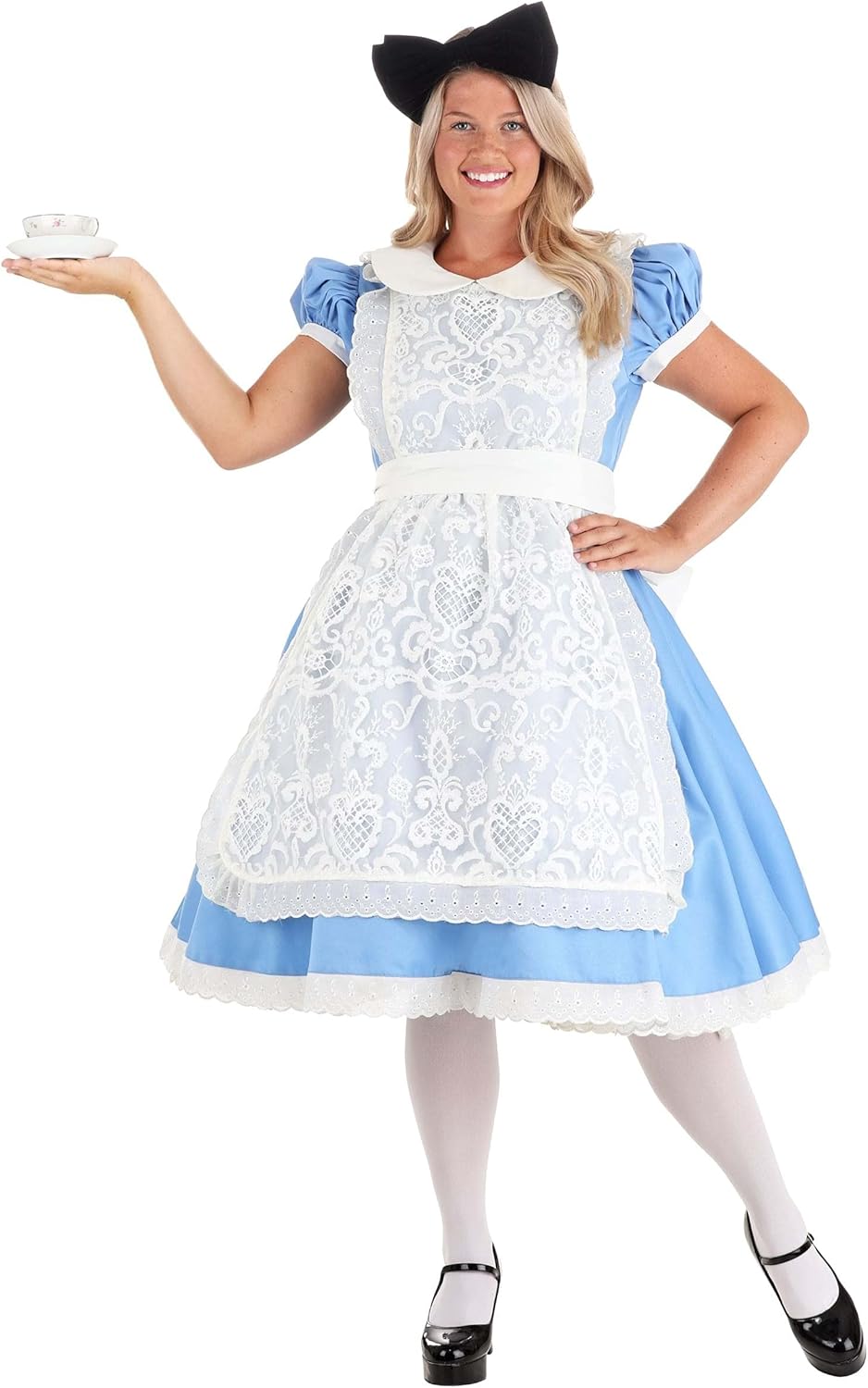 Women's Alice Costume Elite Alice in Wonderland Adult Costume - Image 5