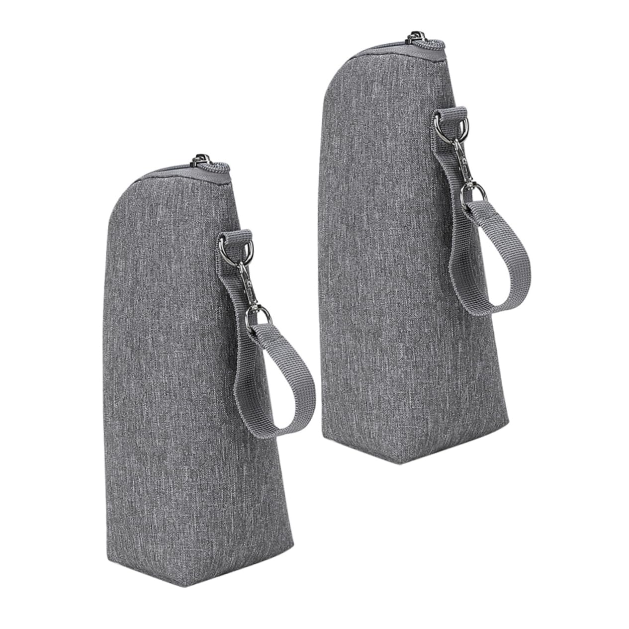 SUPVOX 2pcs Insulated Bottle Bag Portable Baby Food Storage Cooler Tote Bag for Travel