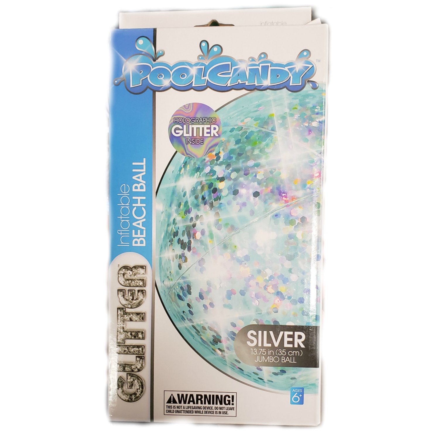 pool candy glitter beach ball