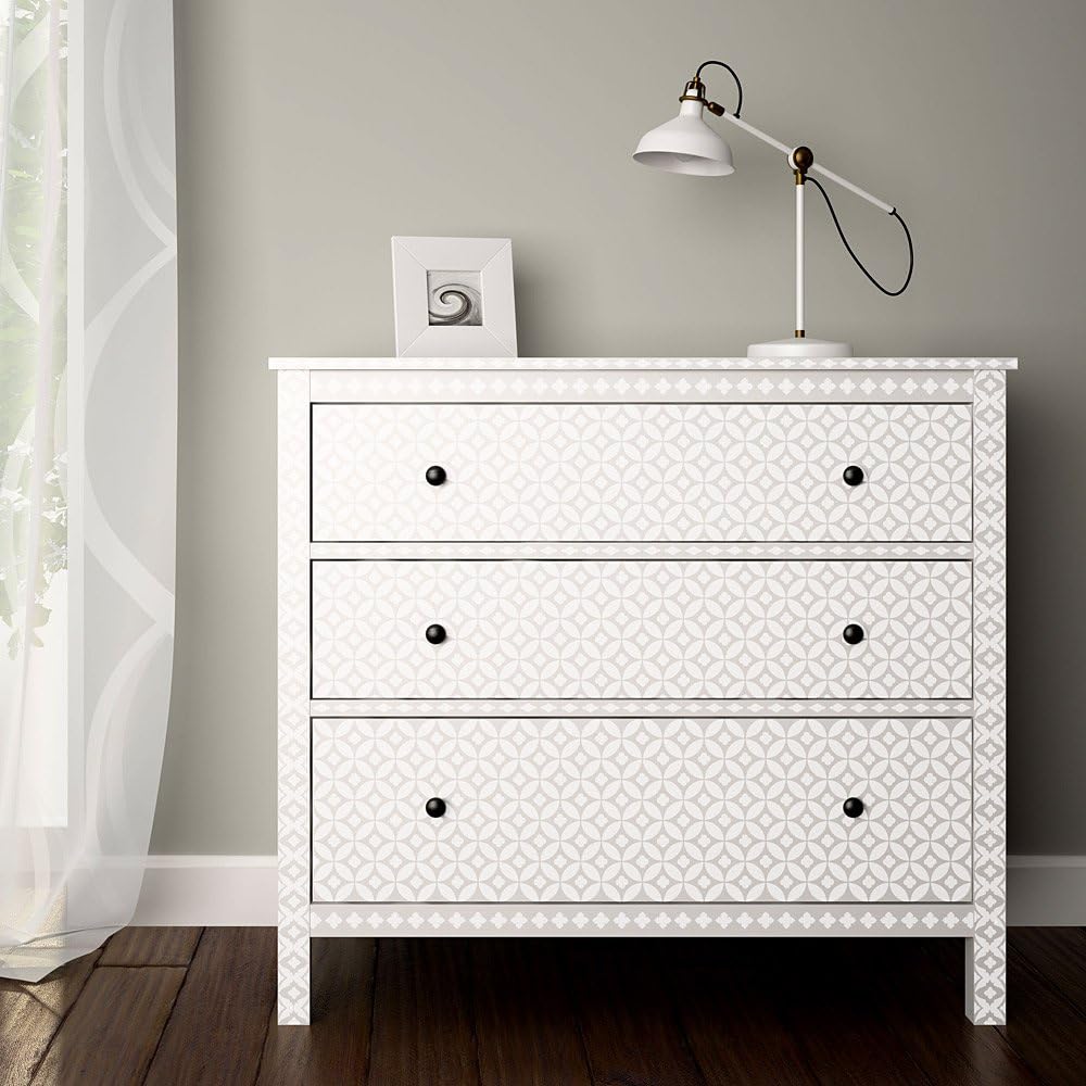 Maya Bone Inlay Stencil - DIY Bone Inlay Designs for Furniture Makeover