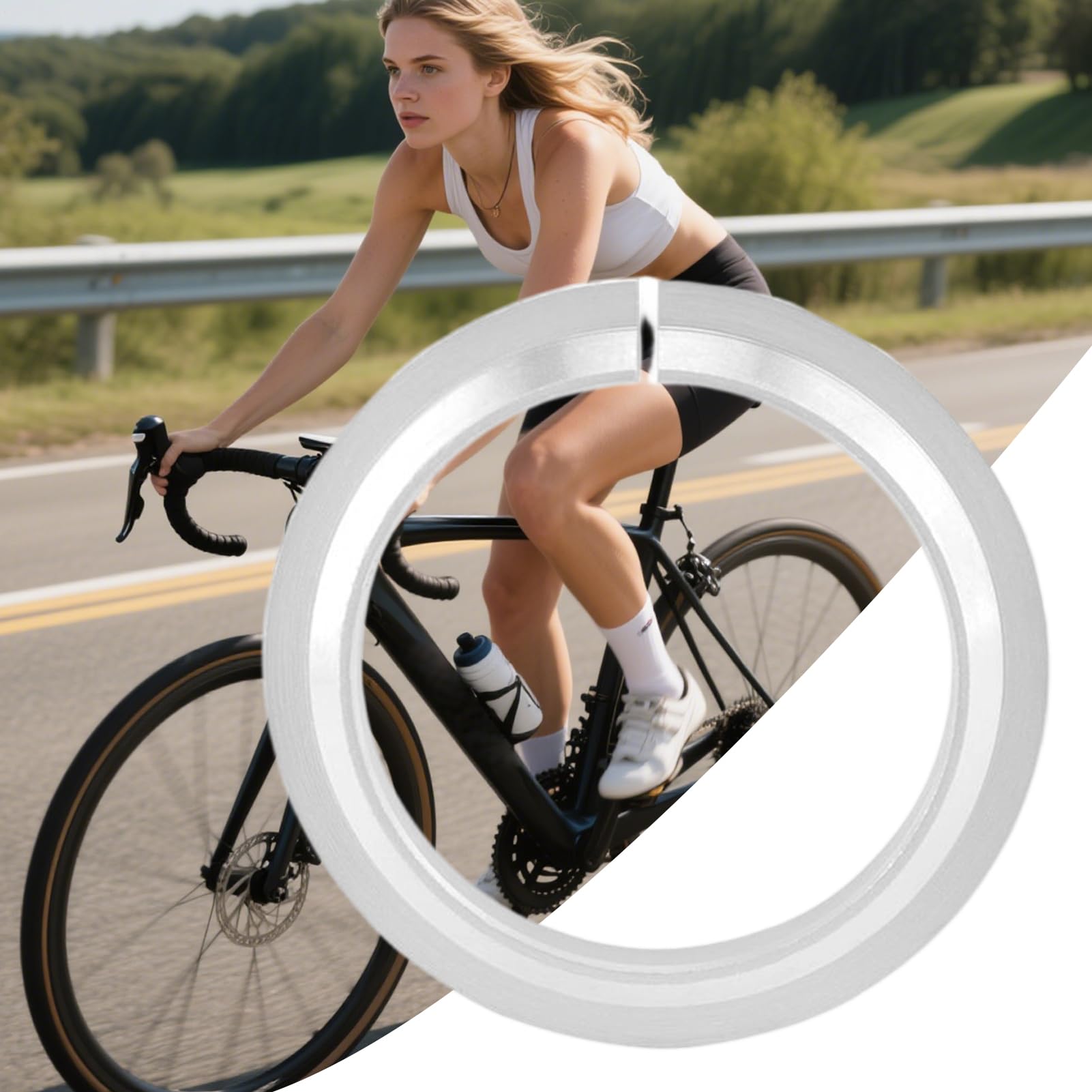 Arandelas De Dirección Para Horquilla - Arandelas De Horquilla - Arandela De Potencia Antidesgaste Para Trail Bicicleta Carretera Desplazamientos