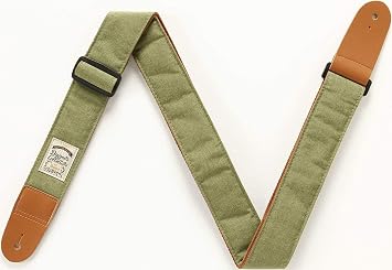 IBANEZ Designer Collection Guitar Strap - Moss Green Denim DCS50D-MGN