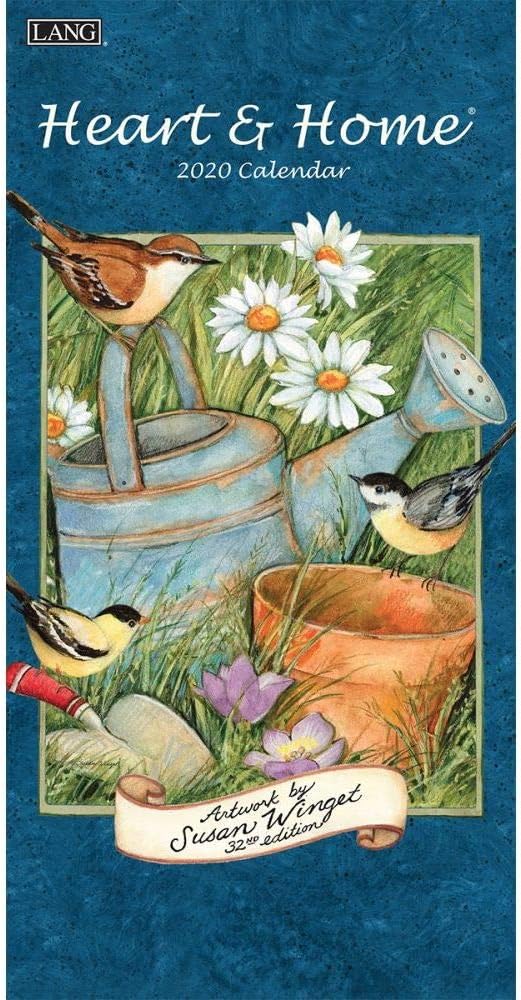 LANG Heart & Home 2020 Vertical Wall Calendar (20991079118)