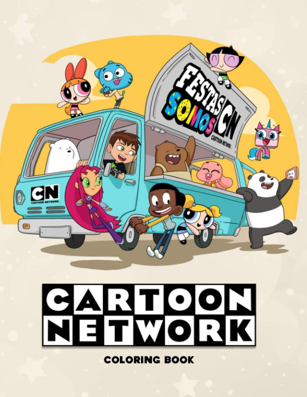 Cartoon Network Coloring Book: Retro Coloring Books For Kids With 50+ Coloring Pages, Cartoon Network Collection