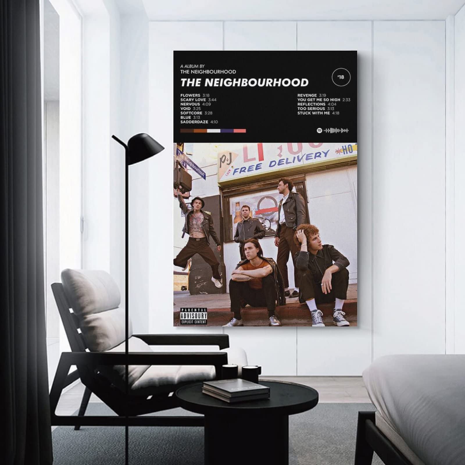 Poster « I R I The Neighbourhood 2018 » Sur Toile – Décoration Murale Vintage 20x30 Cm, Style Sans Cadre Pour Salon Ou Chambre
