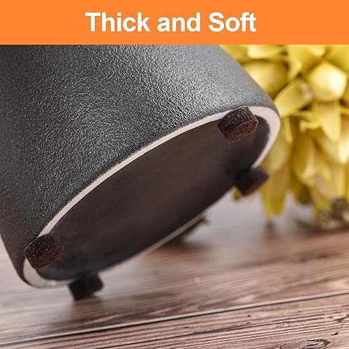 Miniatura 4 de Parachoques de fieltro para puerta de gabinete, almohadillas de fieltro pequeñas para puertas de gabinete, fieltro para parachoques de gabinete, 200