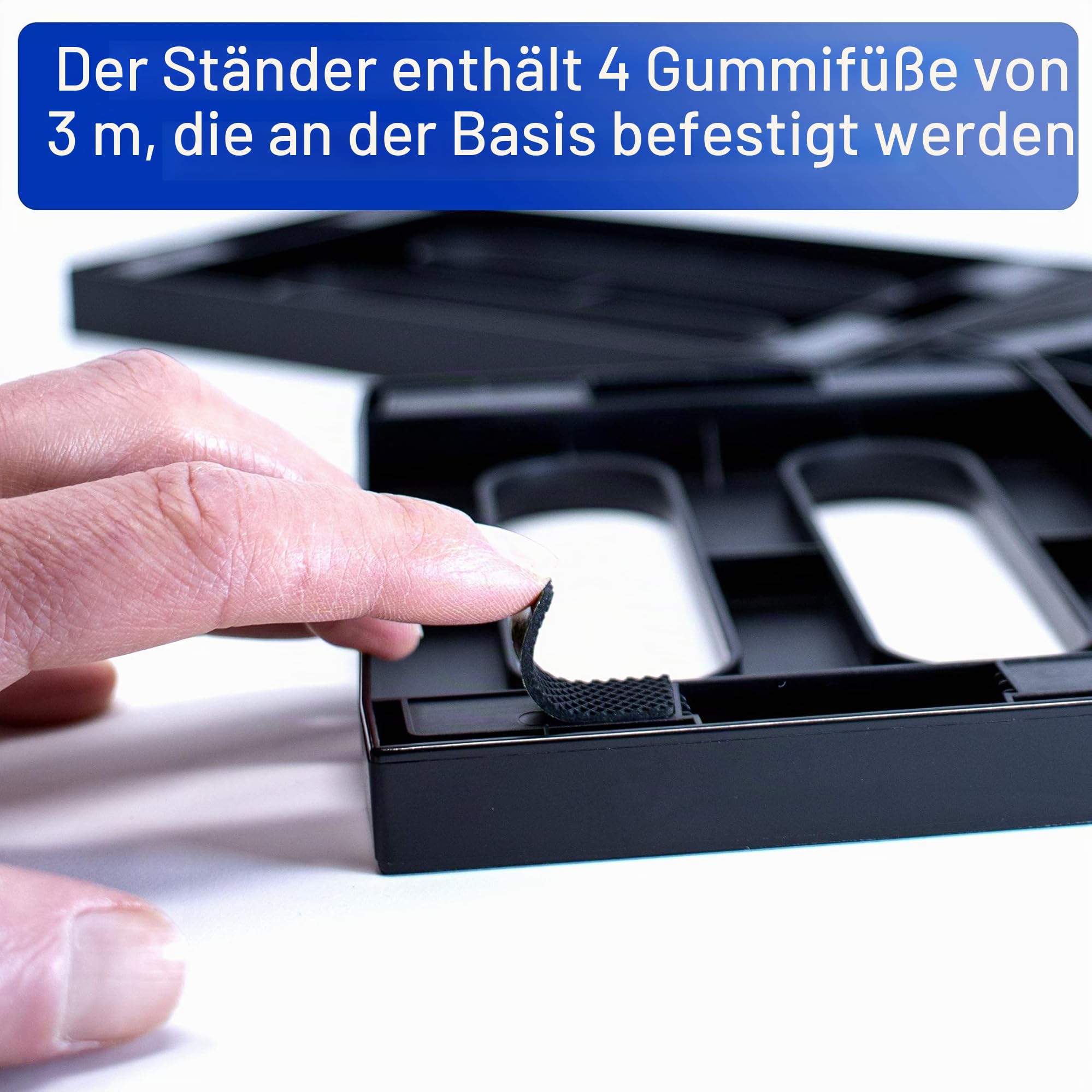 ADZ Universal Game Storage Tower 36 Disks Spielhalter Rack für PS4 PS5 Xbox One Xbox Series X/S Nintendo Switch Weiß