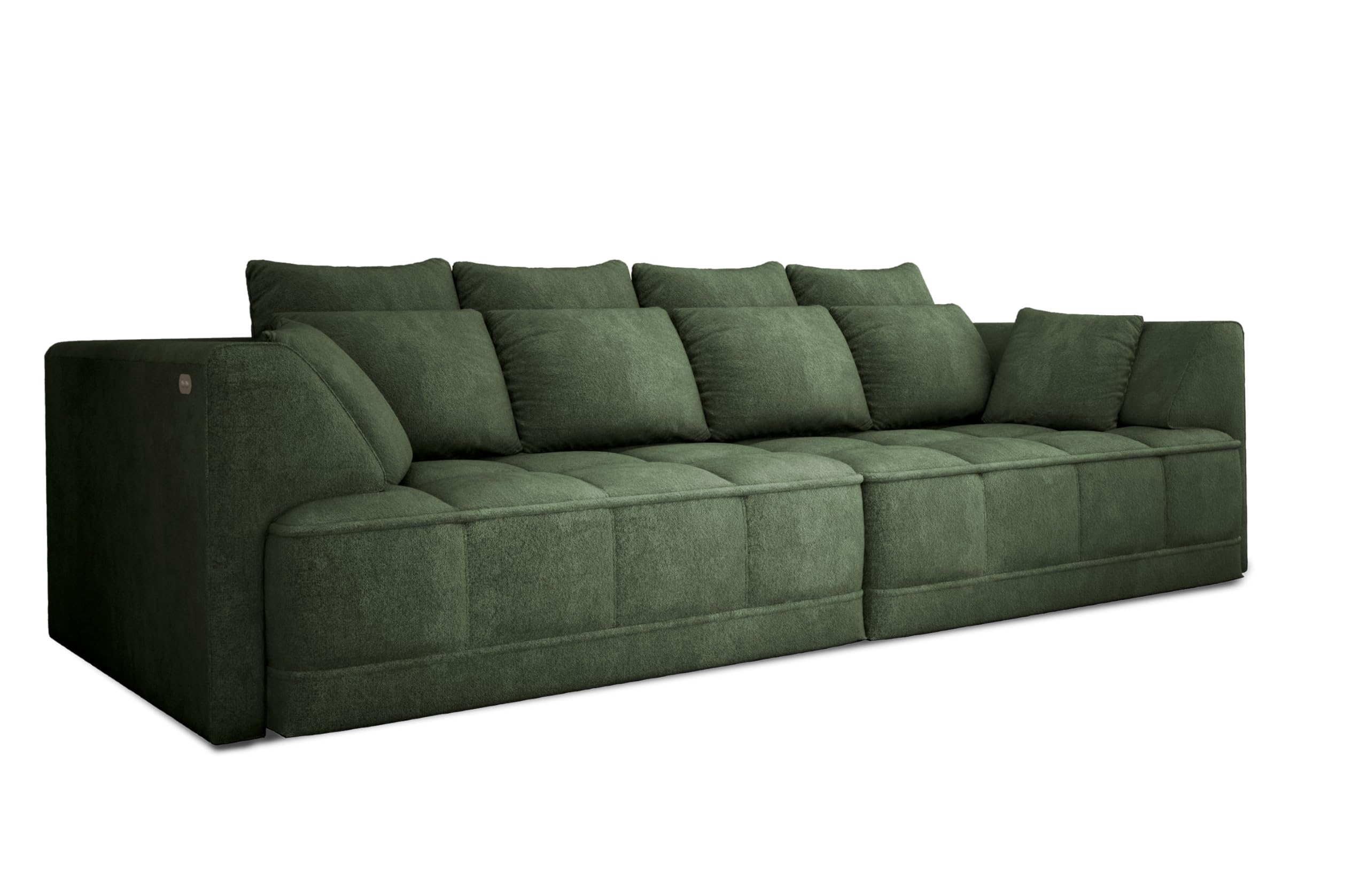 Big Sofa Tiga XXL, Schlafsofa, Couch, Schlafcouch mit Schlaffunktion 302 cm Breit (Aphroditie 12)