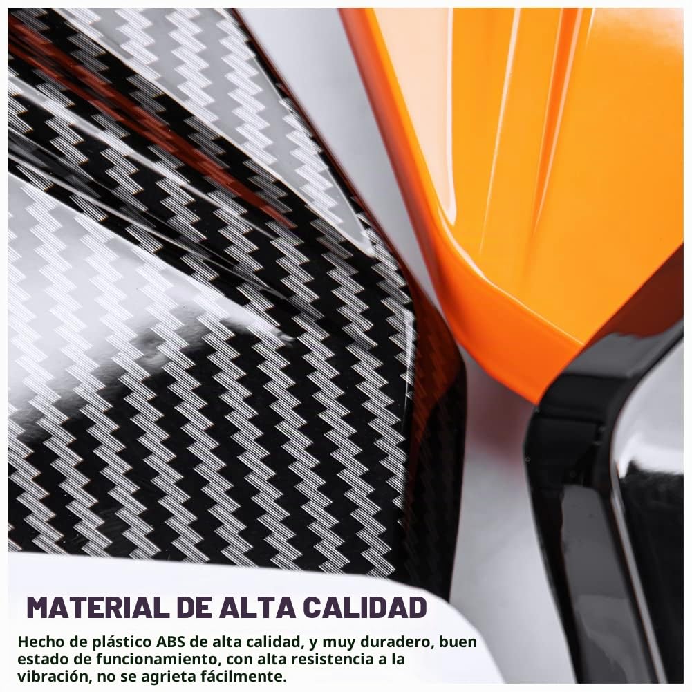 Cubierta de asiento individual para pasajero trasero de motocicleta, carenado trasero, sección trasera, accesorios para motocicleta 1290 Super Duke Superduke R 2020 2021 2022 2023 (Negro mate)