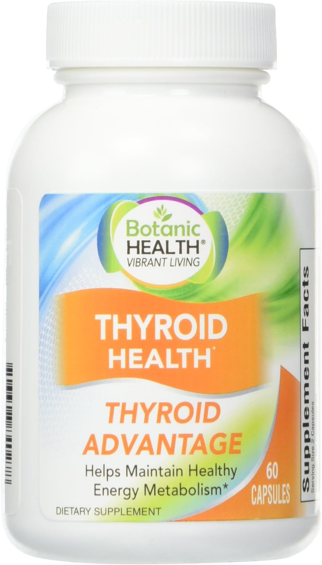 INDIANA BOTANIC GARDENS Thyroid Advantage 60 Capsules, 0.02 Pound