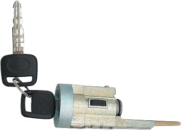 Door Lock Set -Tumbler with KeyL & R Compatible with 92-96 Toyota Paseo Base 1.5L L4 1997 1998 Toyota Paseo US-208L US208L 69057-16140 6905716140 69057-10220 6905710220