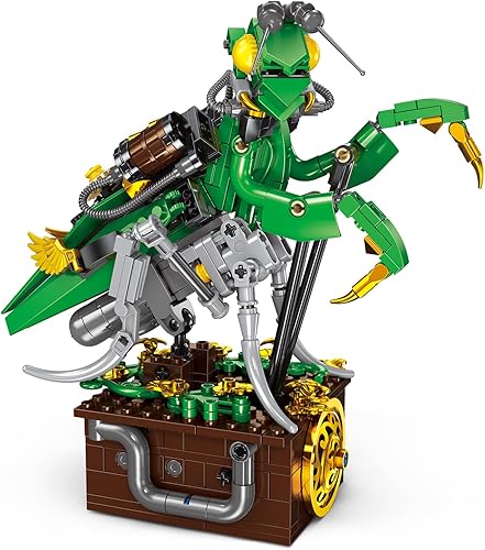 URMOMENT 392 piezas de animales mecánicos de bloques de construcción, excelente juguete de regalo para niños y adultos, kits de modelos de juego