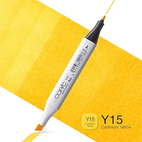 Miniatura 2 de Copic Marcador con punta reemplazable, Y15-Copic, amarillo cadmio